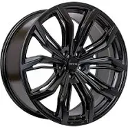 BLACK WIDOW, 17X7.5, 5X112, 42P, 66.6, BLACK 081635