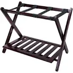 102-24 Extra Wide Luggage Rack, Espresso