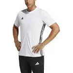 Adidas Men's Tabela 23 Soccer Jersey, White/Black / 2XL