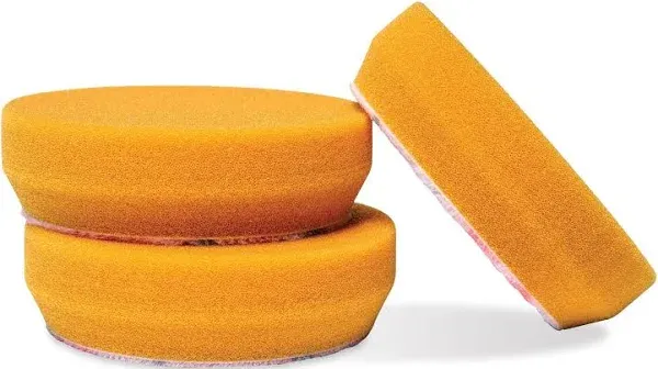 Griot's Garage 3in Orange Polishing Pads (Set of 3) 11241