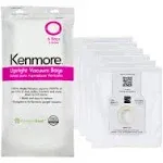 Kenmore 53294 6 Pack Type O HEPA Vacuum Bags for Upright Vacuums