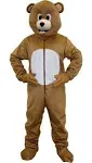 Dress Up America Bear Mascot Costume for Kids and Adults