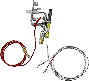 MCAMPAS ODS Pilot Assembly for Replacement Lp Gas ODS Millivolt Fireplace Pilot.Compatible with LPG8414 PP225 103778-01 14D0477 LPG8404 R3623 Pilot