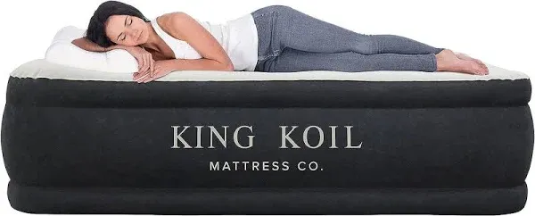 King Koil Luxury Air Mattress with Built-in High Pump