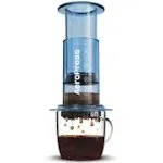 Aeropress Clear Coffee Maker (Blue)