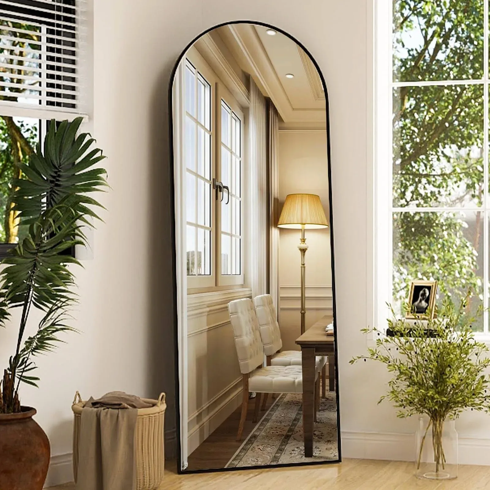 X RAMFY Arched Full Length Mirror