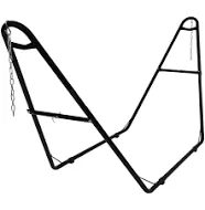 Sunnydaze 550-Pound Capacity Universal Multi-Use Heavy Duty Steel Hammock Stand