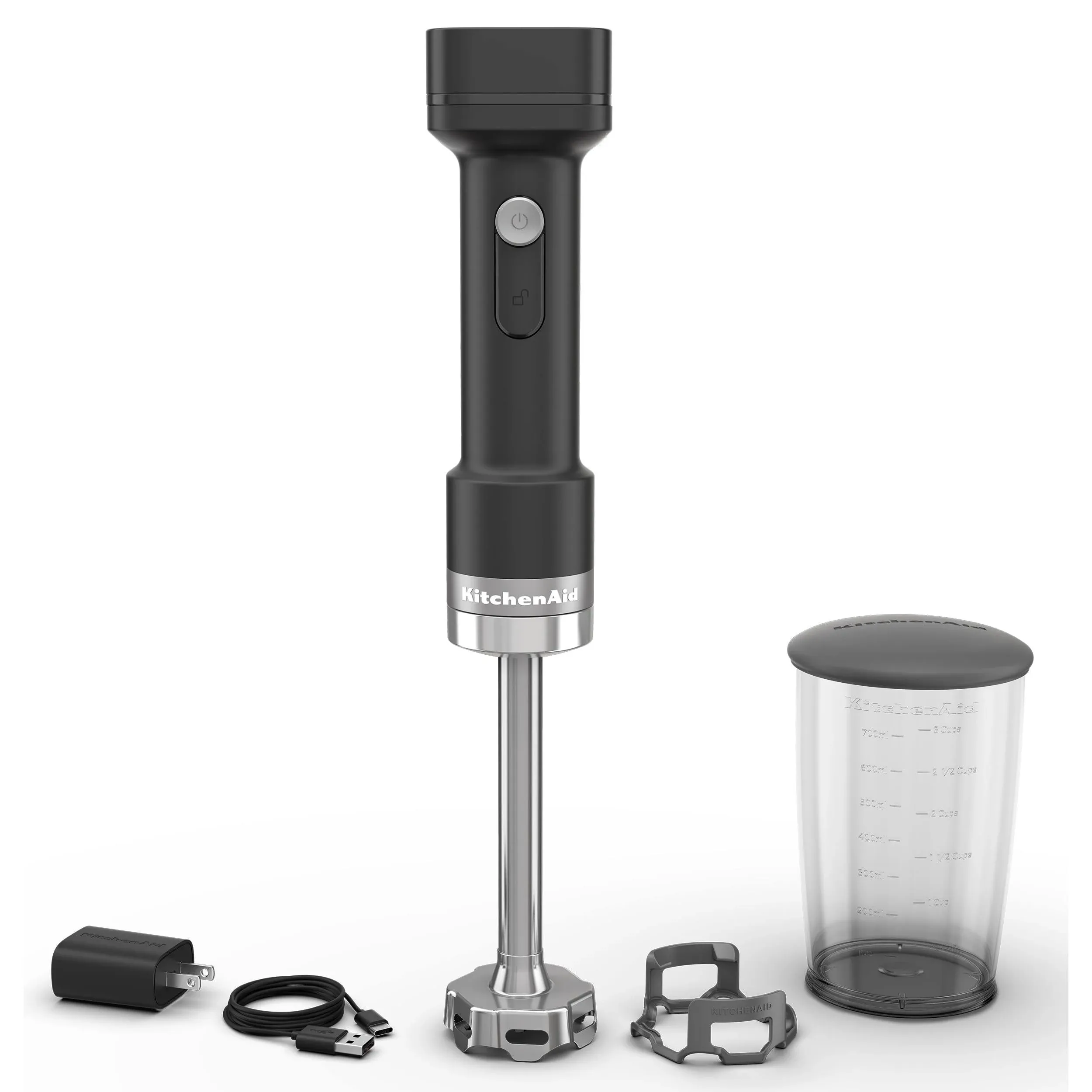 KitchenAid Go Cordless Hand Blender - Black