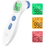 Femometer Forehead Thermometer for Adults and Kids No-Touch Digital Infrared Thermometer