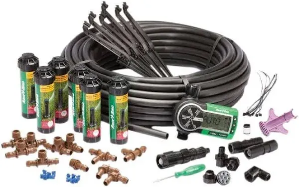 Rain Bird 32eti Underground Irrigation Automatic Sprinkler System Kit