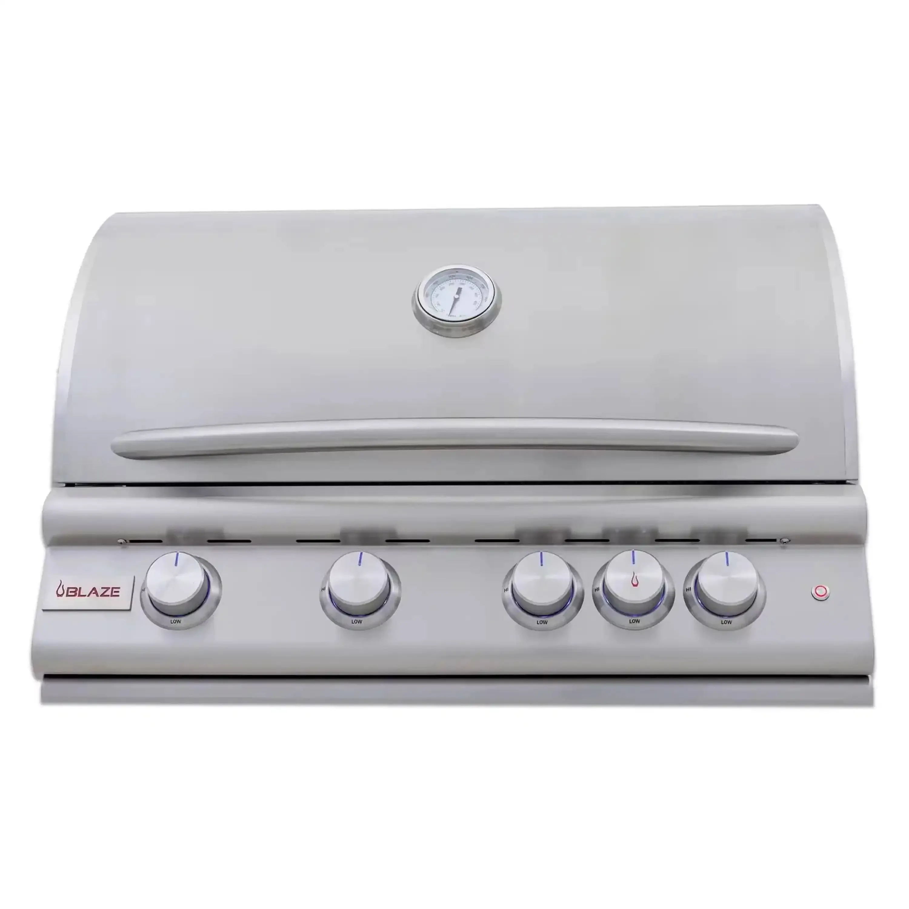 Blaze Premium LTE+ 32 inch 4-Burner Gas Built in Grill with Rear Infrared Burner, Natural Gas