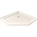 DreamLine SlimLine 36 in. D x 36 in. W x 2 3/4 in. H Neo-Angle Shower Base - 36 x 36