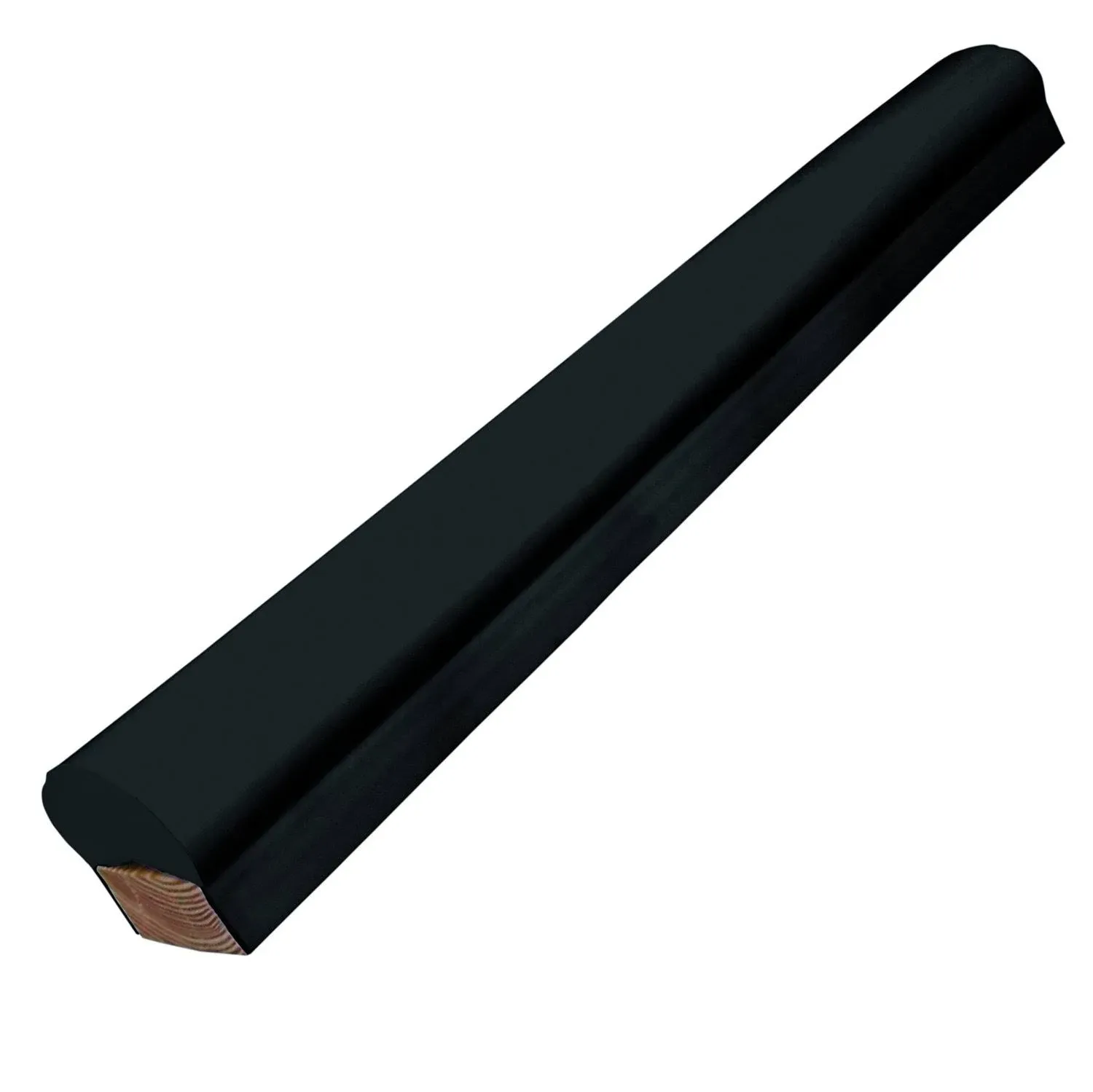 Dock Edge - Piling Post Bumper - One End Capped 6' Black