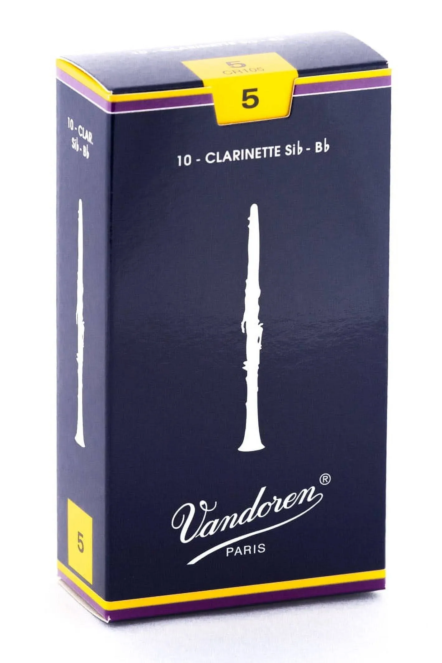 Vandoren BB Clarinet Reeds 5 Traditional (10 Box)