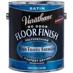 Varathane 230231 Crystal Clear Floor Finish 1 Gallon Satin