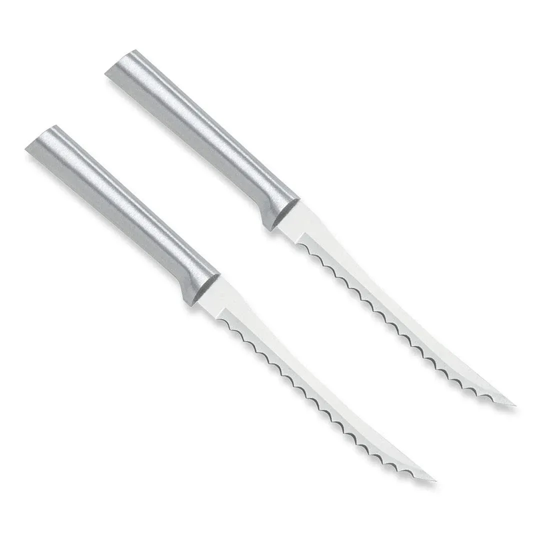 Rada Mfg Cutlery Tomato Slicer, Aluminum Handle, 2 Pack