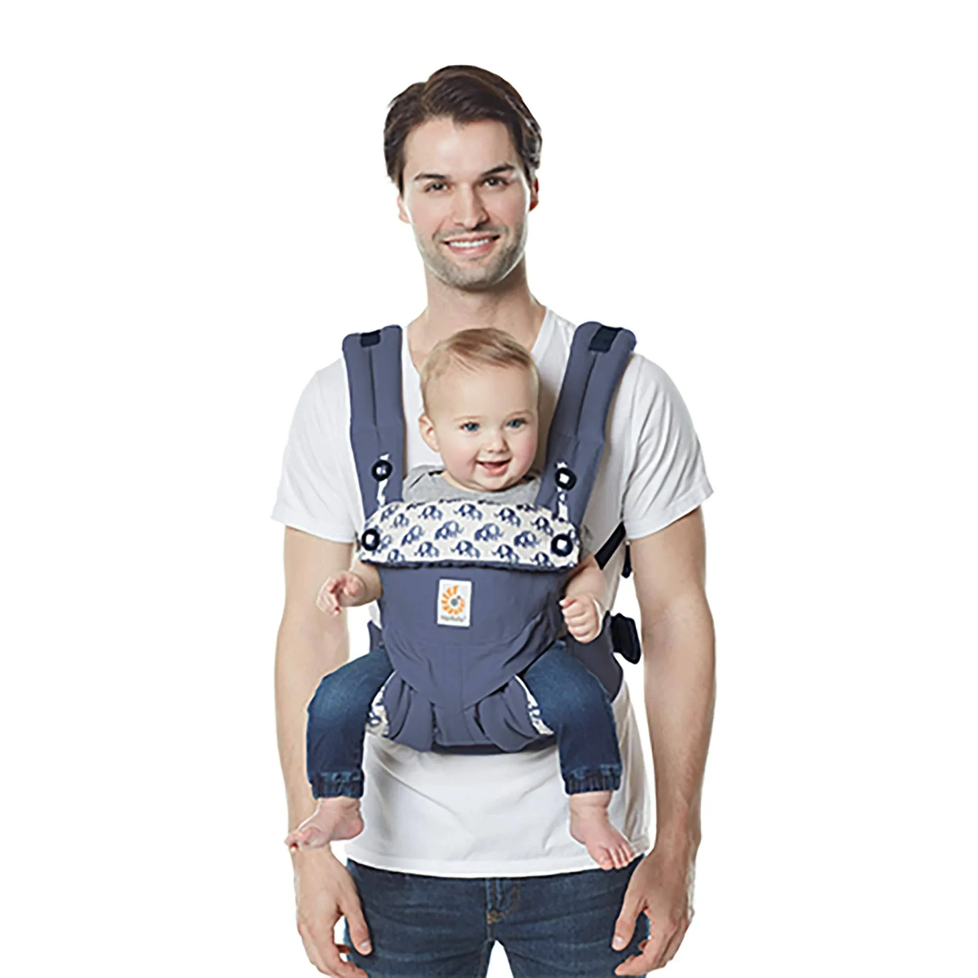 Ergobaby 360 All Positions Baby Carrier: Elephant Dance