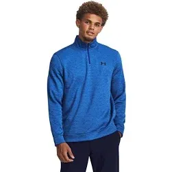 Under Armour Mens Golf Pullover 3XL Black 1/4 Zip Fleece Sweater