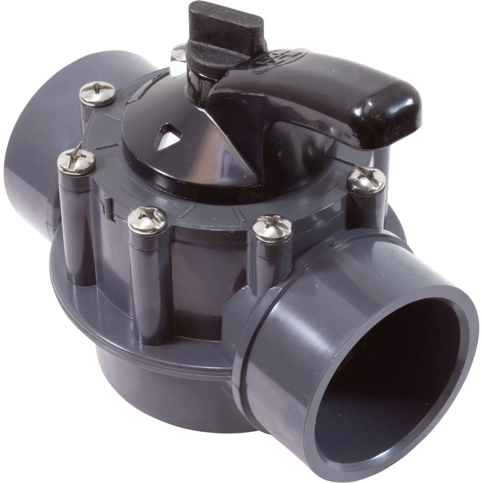 Hayward PSV2SDGR 1.5"-2" 2 Way PVC Diverter Valve