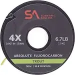 Scientific Anglers Absolute Fluorocarbon Trout Tippet 6.5x