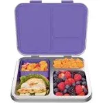 Bentgo - Kids Stainless Steel Leak-Resistant Lunch Box - Purple