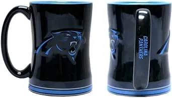 Boelter Carolina Panthers Sculpted Relief Coffee Mug