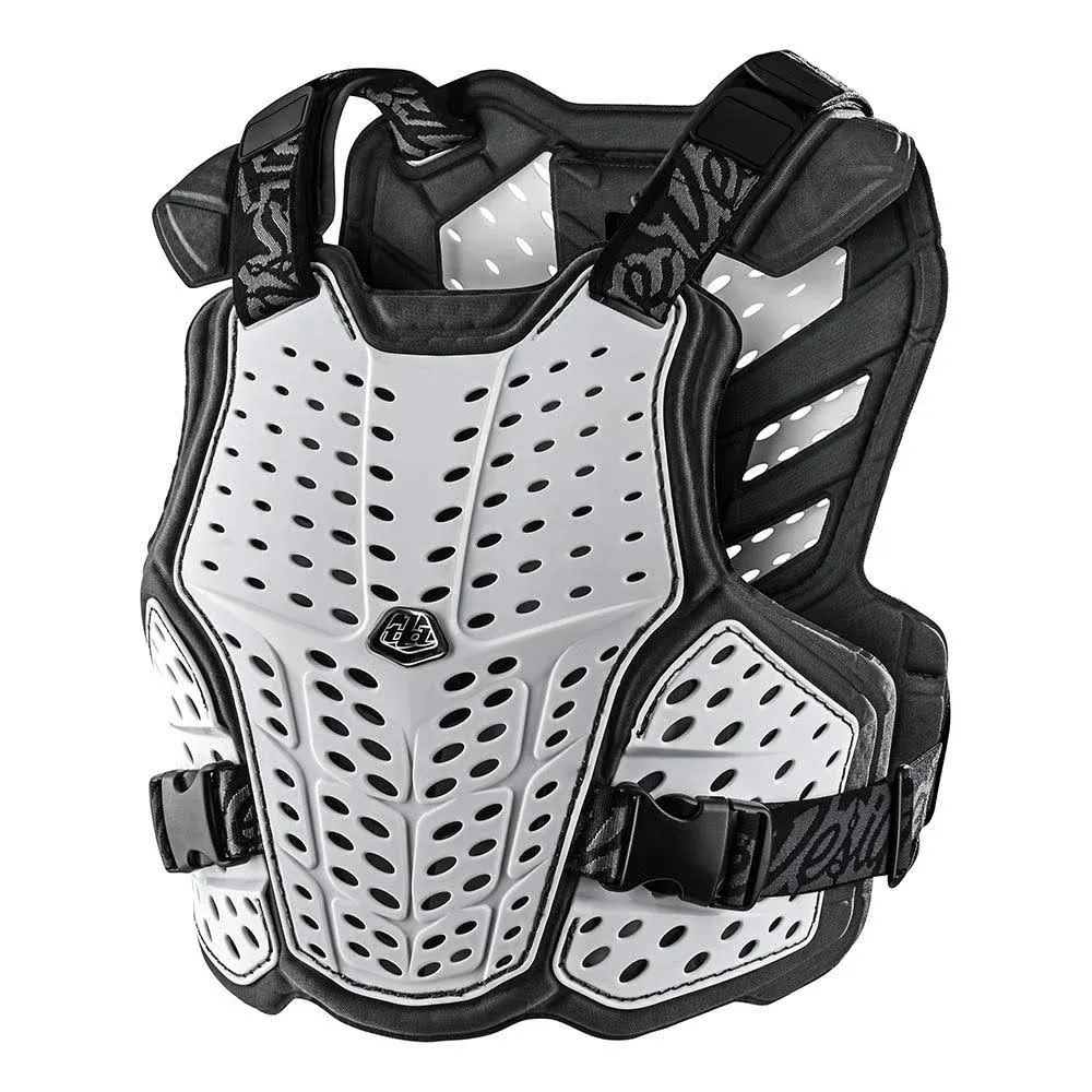 Troy Lee Designs Rockfight Chest Protector - White Youth