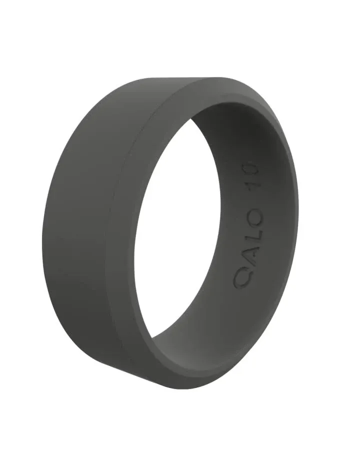 Qalo Men's & Women's Rubber Silicone Ring Pela Modern