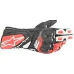 ALPINESTARS SP-8 V3 Gloves - Black/White/Bright Red - 3XL 3558321-1304-3X