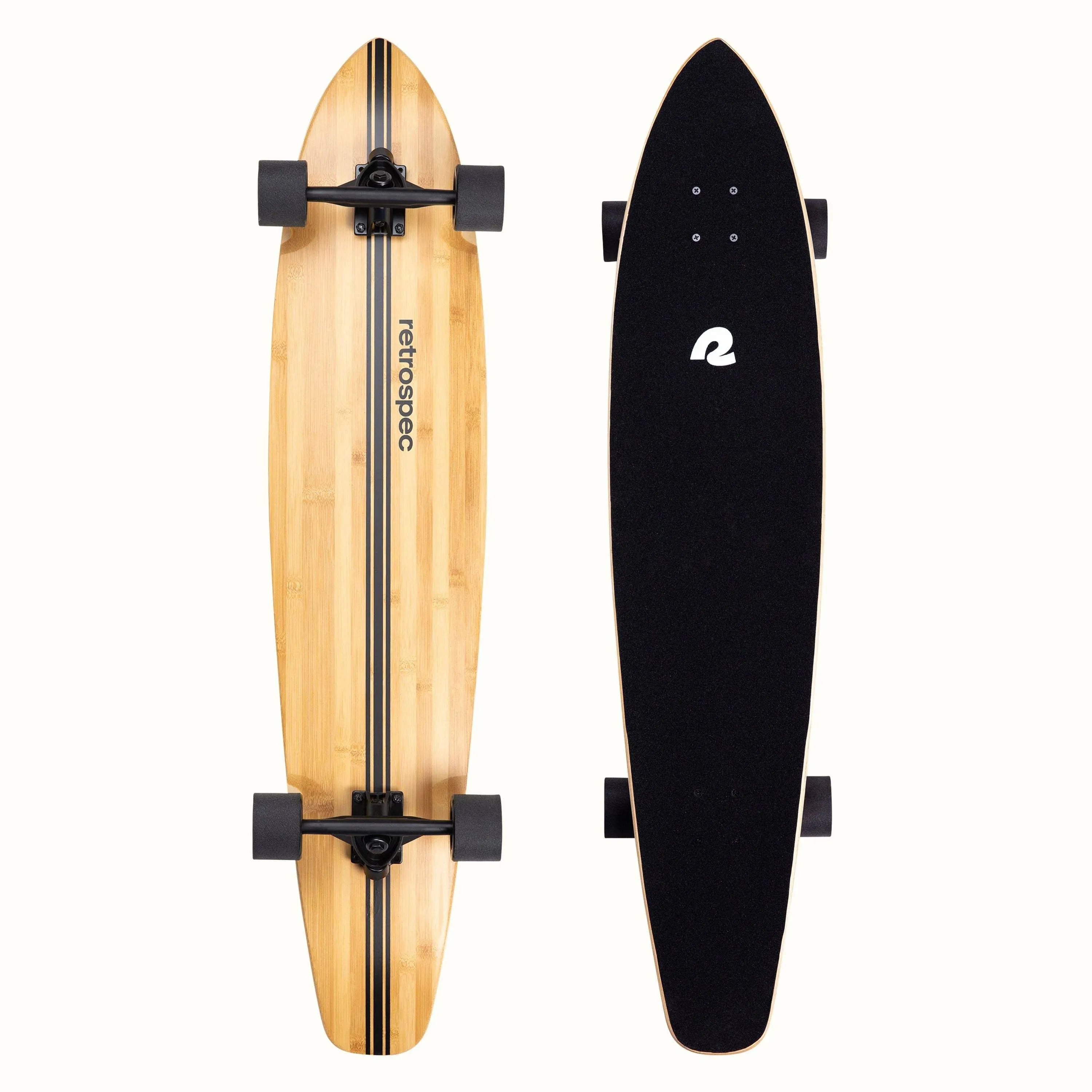 Retrospec Zed 44" Longboard - Black Pipeline