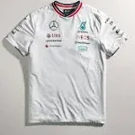 2024 Mercedes AMG Petronas Racing F1 T-Shirt Formula One White | XS-4XL