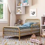 Little Seeds - Monarch Hill Ivy Gold Metal Toddler Bed