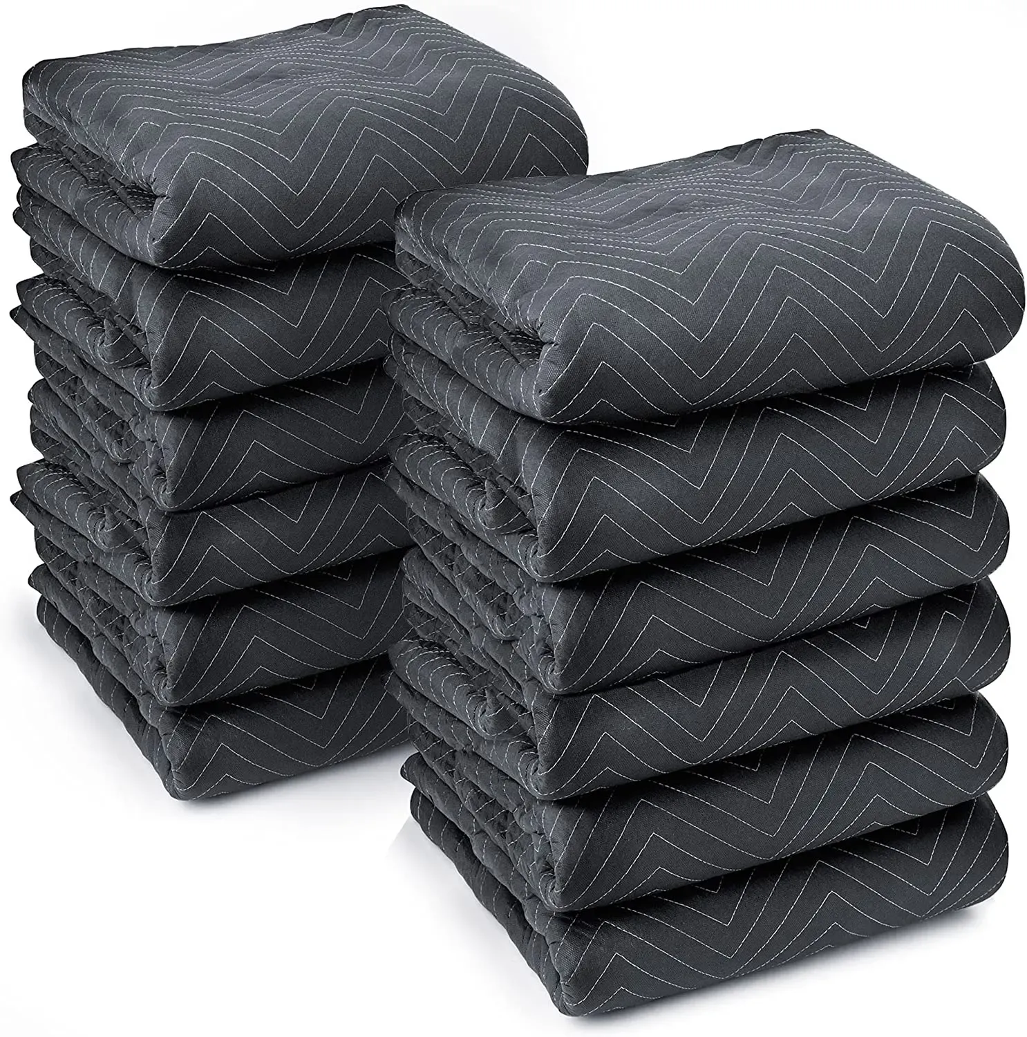 Sure-Max 12 Pack Ultra Thick Pro Moving & Packing Blankets