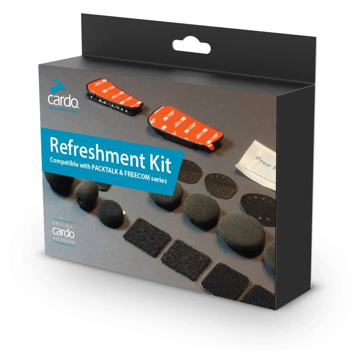 Cardo REP00071 Unisex-Adult REFRESHMENT KIT FOR PAKTALK/FREECOM SERIES (Black, one_size)