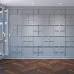 Large Burnett Decorative Fretwork Wall Panels in Architectural Grade PVC