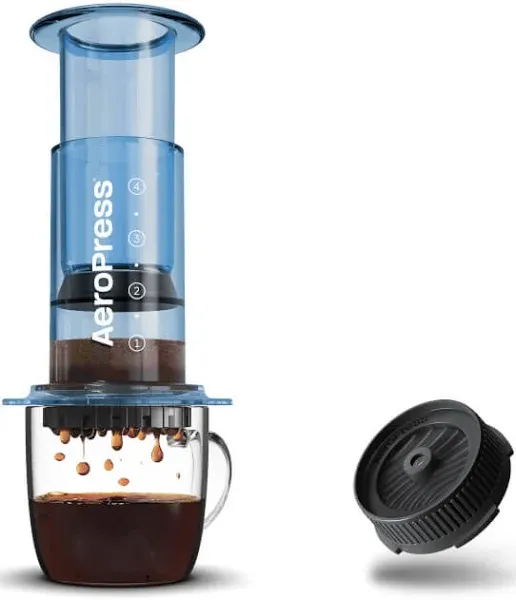 Aeropress Clear Coffee Maker (Purple)