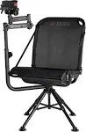 BOG Deathgrip 360 Degree Chair with Arm &amp; Deathgrip Clamping Head Black Aluminum