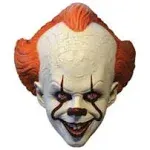 Pennywise Deluxe Edition Mask - IT Movie - 2017 Version - Costume Accessory