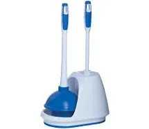 Mr. Clean Turbo Plunger and Bowl Brush Caddy Set