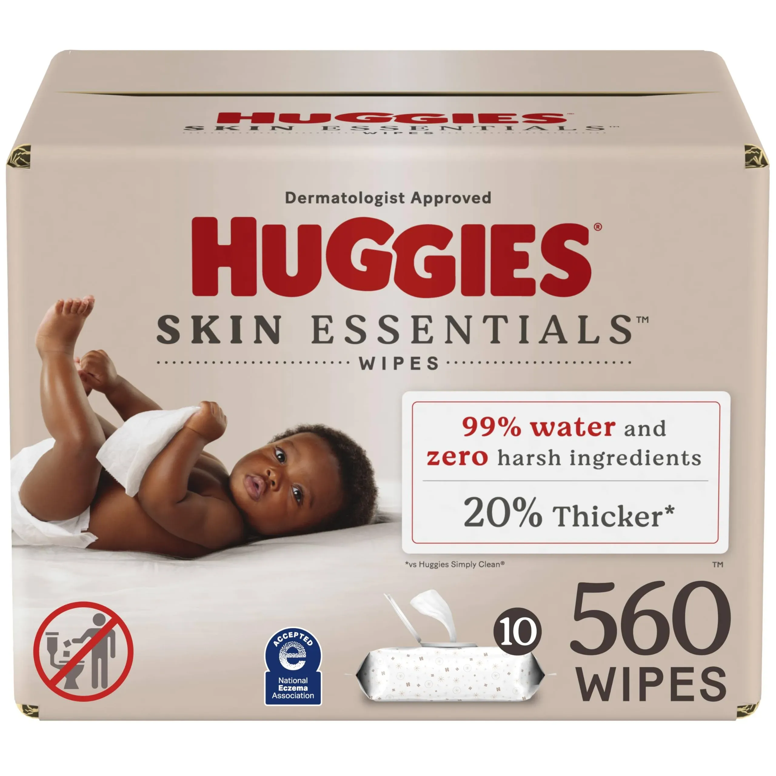 Huggies Skin Essentials Baby Wipes