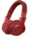 Pioneer DJ - HDJ-CUE1BT Bluetooth DJ Headphones - Red