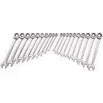 GearWrench SAE/Metric Ratcheting Wrench Set