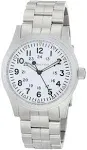 Hamilton Khaki Field Mechanical White Dial Steel Men's Watch