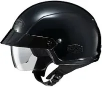 HJC is Men's Cruiser Motorcycle Helmet - Black / Large