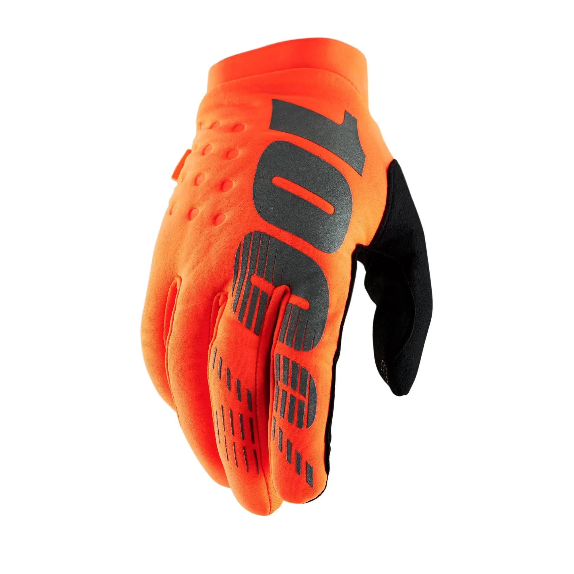 100% Brisker Gloves - Orange