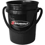 Shurhold Worlds Best Rope Handle Bucket - 5 Gallon - Black [2452]