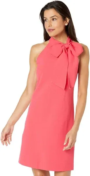 Vince Camuto Women's Bow Neck Halter Dress