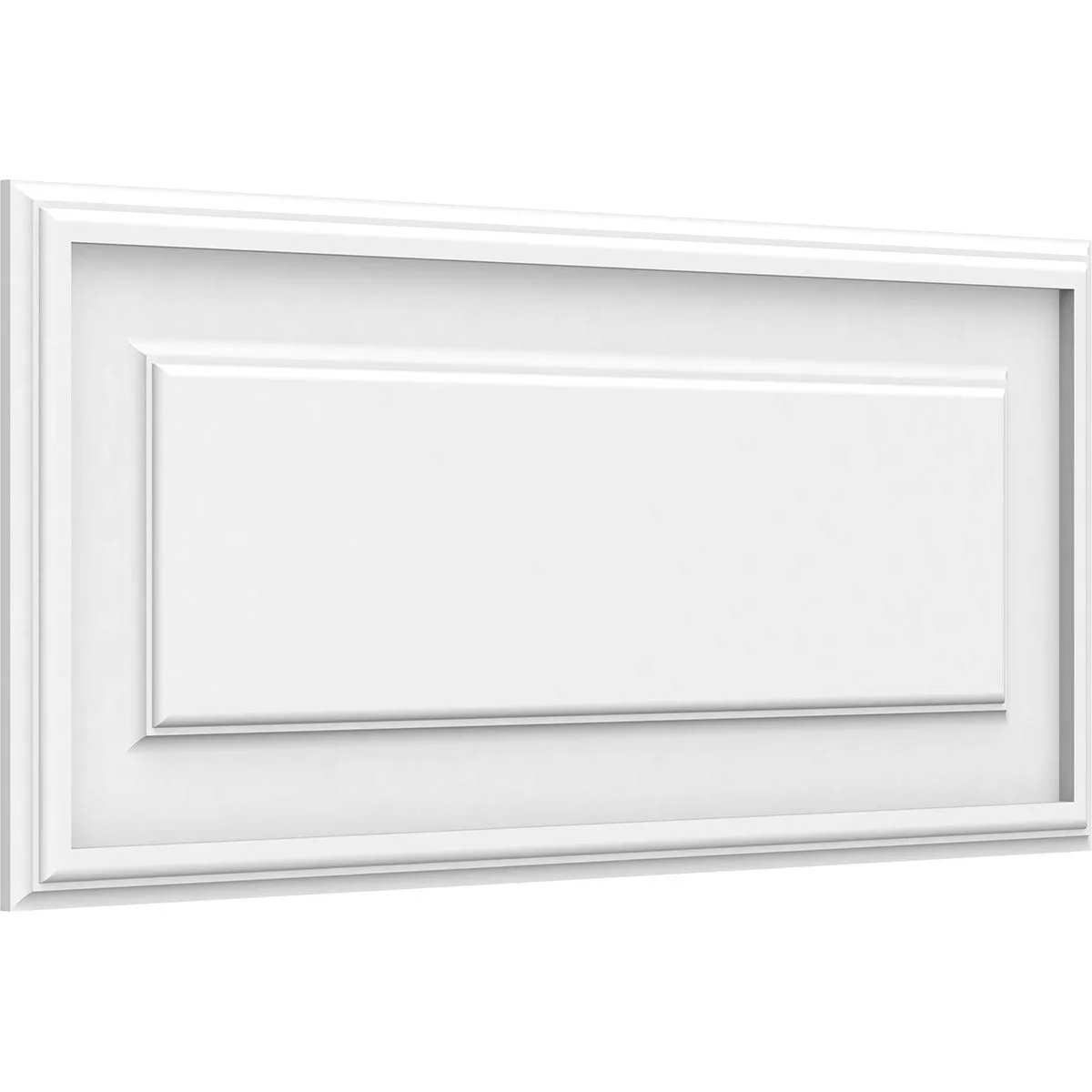 Ekena Millwork 28"W x 12"H x 5/8"P Legacy Raised Panel Decorative Wall Panel