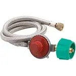 Bayou Classic Regulator/Hose Assembly, High Pressure LPG