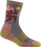 Darn Tough Trailblazer Micro Crew Lightweight Cushion Hiking Sock Women's - Taupe - Large